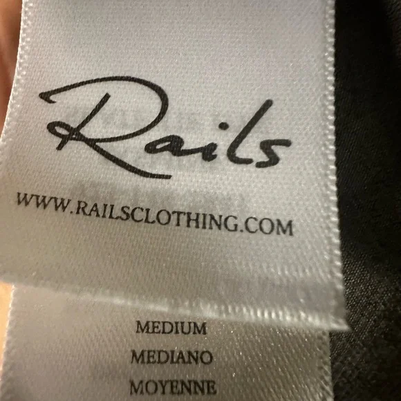 Rails Jasmin Slate Tie Dye Dress Size M - Picture 5 of 7